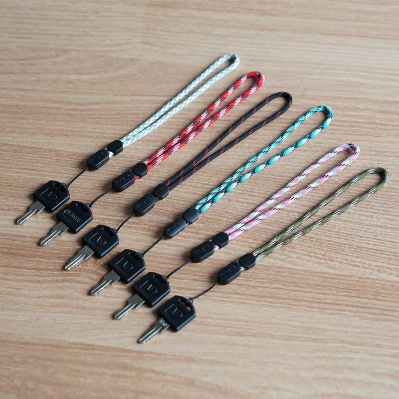 Ringke Paracord Wrist Strap [2 Stück] Mehrzweck Verstellbare Handschlaufe Kompatible
