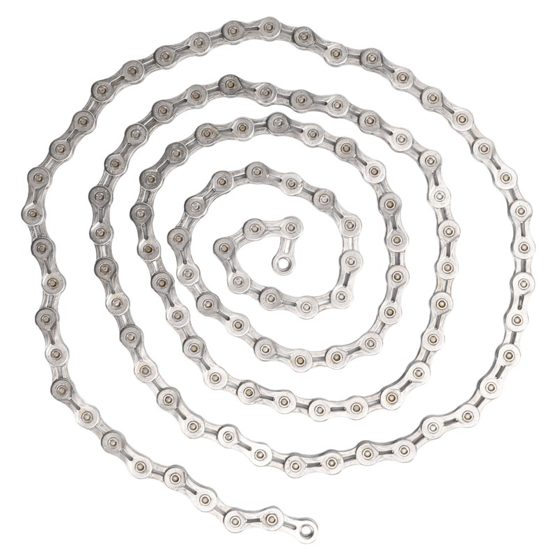 WAKE Bicycle 9 Speed Electroplated Silver Chain Mountain Road Bike