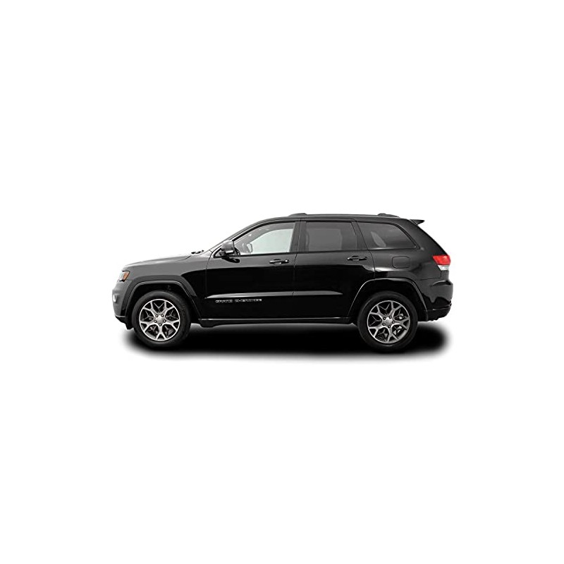 SlickMod Chrome Delete Blackout Vinyl Overlay for 2011-2021 Jeep Grand
