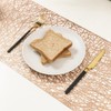 Hosoncovy Hollow Table Runner Non-slip Decorative PVC Table Mats Placemat