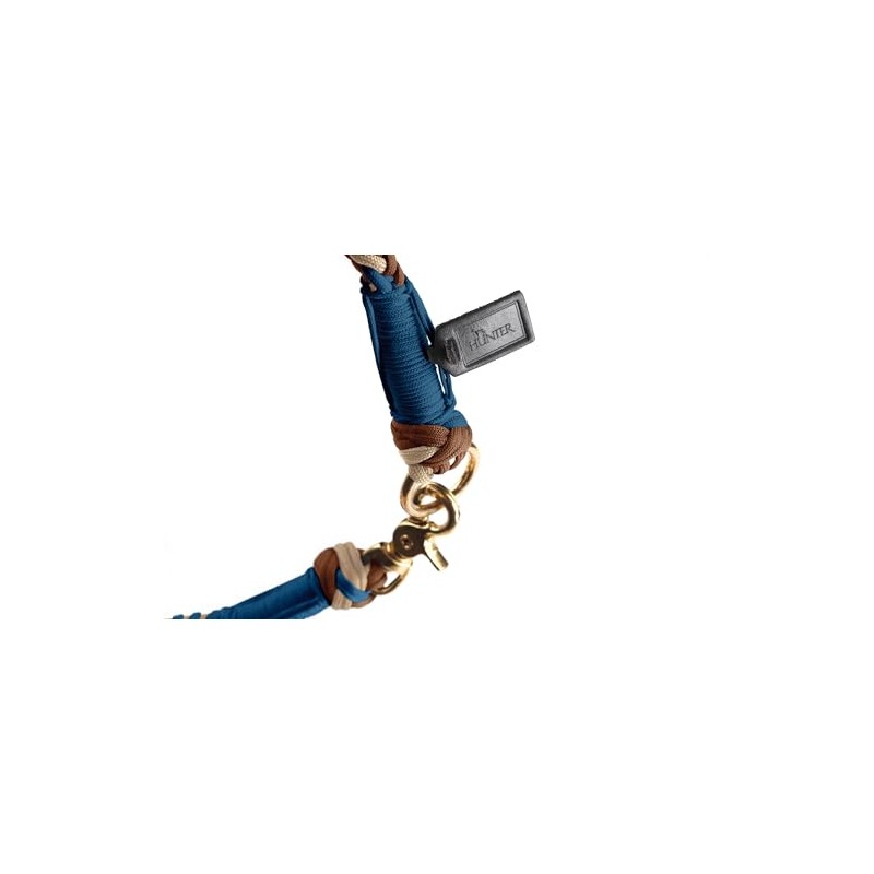 HUNTER 67826 Tinnum Collar 170 g Blue/Beige S-M