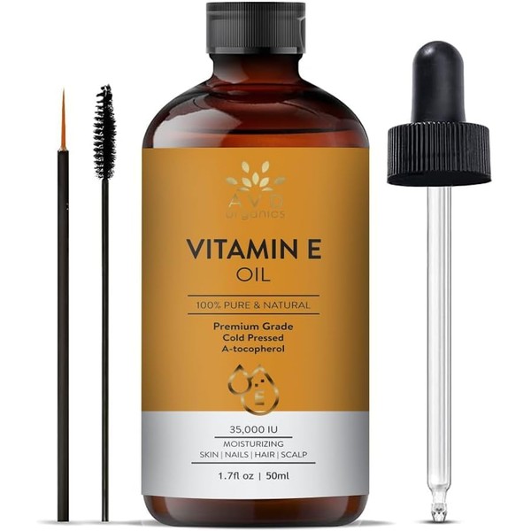 AVD Organics Vitamin E Oil 35000 IU – 100% Pure