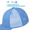 PivotWing 4-Panels Perforation Baseball Cap - Lightweight Breathable for All