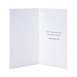 Papyrus Funny Fathers Day Card from Wife (Beautiful Wife)