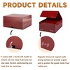 Rsgift 3 Pack Gift Boxes - 18x15x6.1 Inches, Red Collapsible
