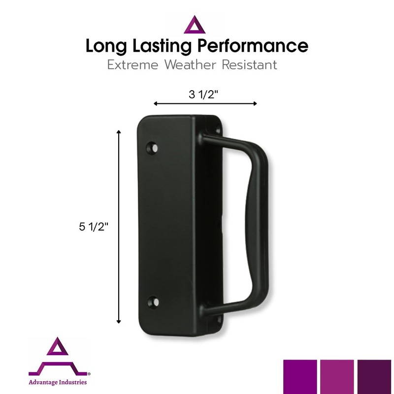 ADVANTAGE INDUSTRIES Nylon Gate Handle | Best Grip/Extra Knuckle Room