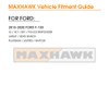 MAXHAWK Full LED License Plate Light Replacement for 2015-2020 Ford