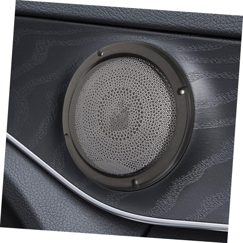 Mikinona 2PCS Speaker Grill Covers Stylish and Durable Protective Mesh
