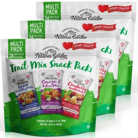 Nature's Garden Healthy Trail Mix Snack Pack - 28.8 oz (Pack of 3)