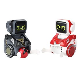 SilverLit Kickabot Twin Pack Robots | Football Robot Game | For Kids ages 3+ | Includes 2 Controllers & 2 Robots & Accessories | Ultimate World Cup Fun | Best Ever Robot Football