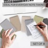 ZICOTO Aesthetic Pocket Notebooks Set Of 8 - Small 3x5
