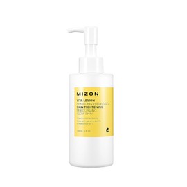 MIZON Vita Lemon Sparkling Peeling Gel 145 g – Exfoliante Facial en Gel y Limpiador Facial – Peeling Facial Suave con Limón – Skin care Coreano para Piel Grasa y Mixta