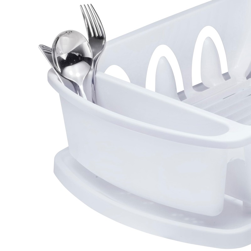 Tribello Sink Dish Drying Rack, Large Heavy Duty Hard Plastic