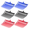 VEVOR 6PCS Manure Fork Replacement Head, 18 Angled Tines Horse