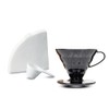 Hario VD-02-TB-EU Coffee Brewer, Filter Paper, Scoop, V60, Plastic