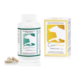 CaniMove Immune (formerly EPA70) Mini & Motion Mini - The combination pack with 1 pack each for small dogs for supportive feeding in degenerative processes of the musculoskeletal system.