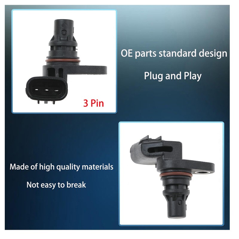 2 Pcs Camshaft Position Sensor Compatible with Hyundai Elantra Kona