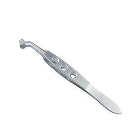 Mitoltpoci Round Meibmian Gland Expressor professional eyelid massage forceps to prevent excessive force, made of stainless steel, suitable for MG problems with dry eyes