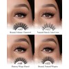 BEYELIAN Fake Eyelashes Strip 20 Pairs Fluffy Cat Eye Lashes