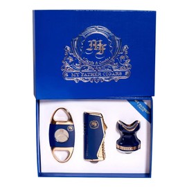 My Father Cigars Lighter-Cutter- Cigar Holder Gift Set