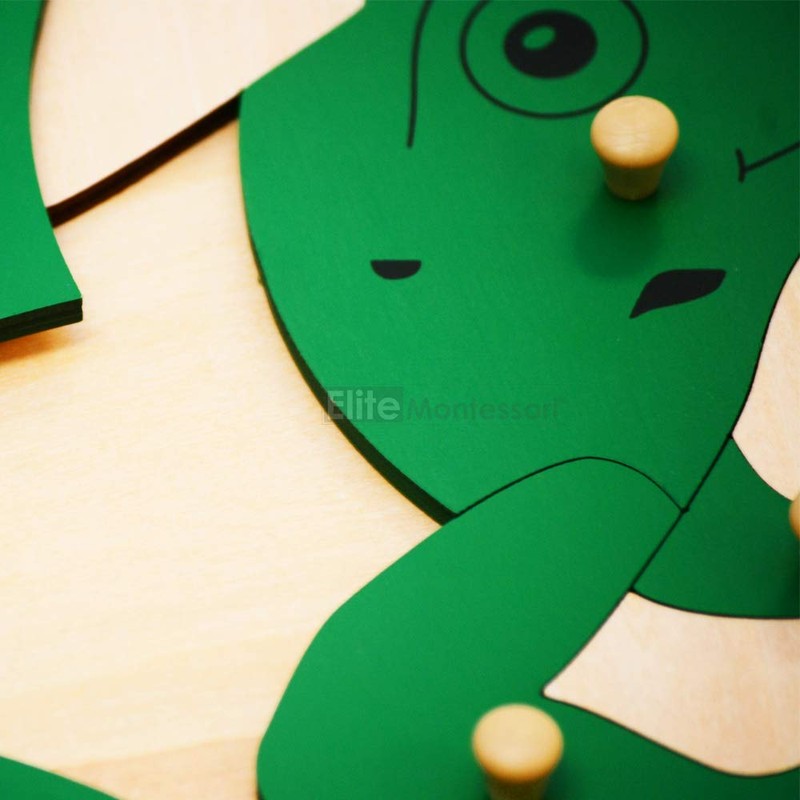 Elite Montessori Frog Puzzle