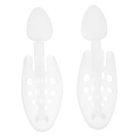 BUGUUYO 2pcs Adjustable Shoe Crease Protector Medium Shoe Shaper for Sneakers Crease for Travel and Home Use