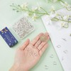 SUNNYCLUE 1 Box 100 Sets Toggle Clasps Silver Clasp Toggle