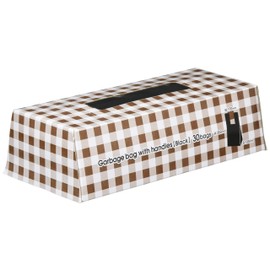 ITOCHU Retail Link Toilet Garbage Bags with Handle, Black, Box Type, Pack of 30