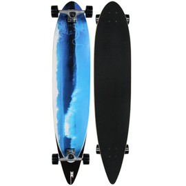 Krown Blue Wave City Surf Longboard Skateboard