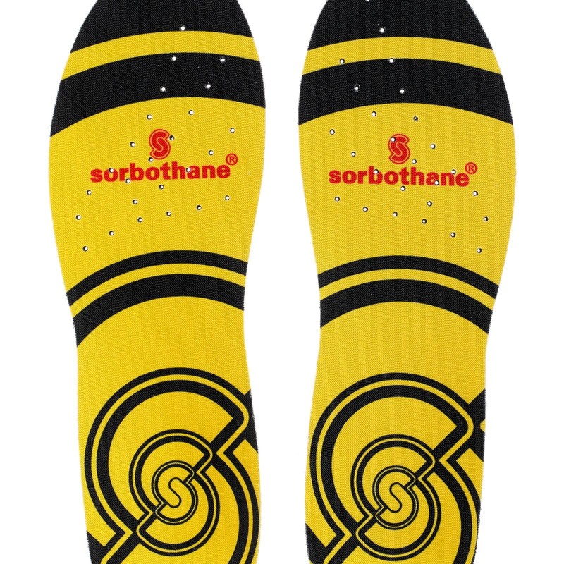 SORBOTHANE Double Strike Insoles for Men and Women Antibacterial Shock