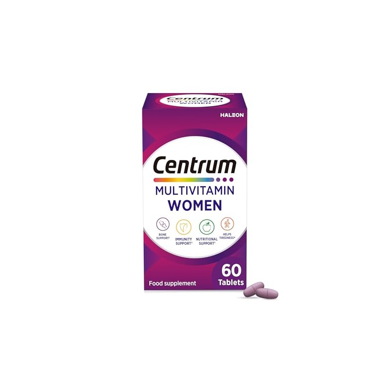 Centrum Women's Multivitamins & Minerals, 23 Essential nutrients Including Vitamin