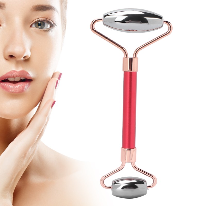 Face Roller Terahertz Power Stone Facial Beauty Roller Massager Gua