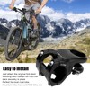 31.8mm Handlebar Stem 15 Degree Adjustment Aluminum Alloy Light Weight