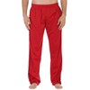 Gioberti Mens Athletic Track Pants, Red, 2X Large