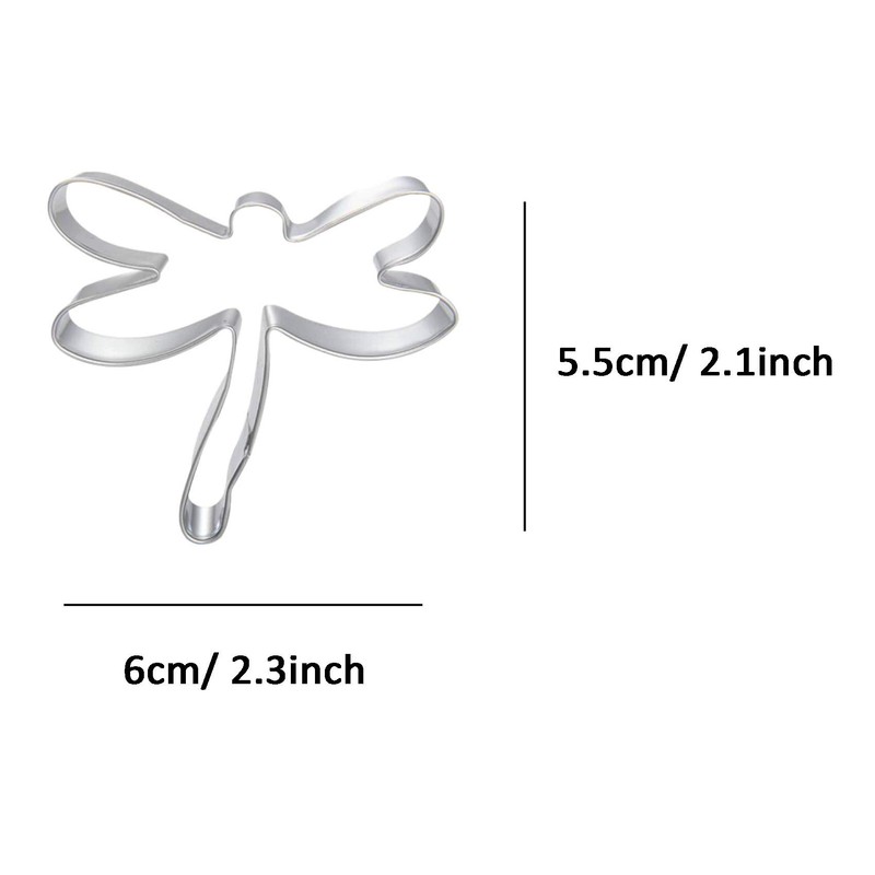ZDYWY Dragonfly Shaped Cookie Cutter