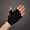 Chiba Solar Cycling Gloves Short Black / Pink 2021 Size: