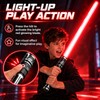 Glowing Toy Lightsaber for Kids’ Pretend Play – Telescopic LED