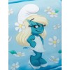 Unbranded New Smurfs SMURFETTE Pouch Make Up Bag BLUE Zipper