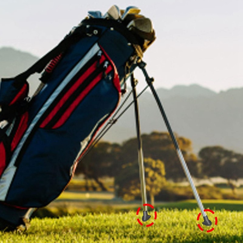Myqqhbs 4 Pack Golf Bag Stand Replacement Feet Golf Bag