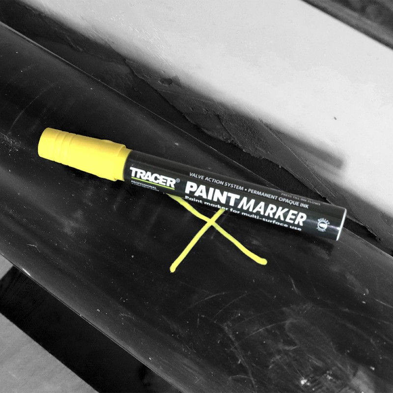 Tracer Construction Paint Marker (1-3 mm Universal Marker with Bullet