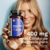 Citrato Magnesio Nutravia 400mg Cápsulas Sabor Vegano
