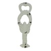 Nautical Rustic Anchor Cast Iron Bottle Opener Ornament - Lobster