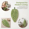 Leaf Hand Drying Towel Coral Fleece Kitchen Absorbent Quick Dry
