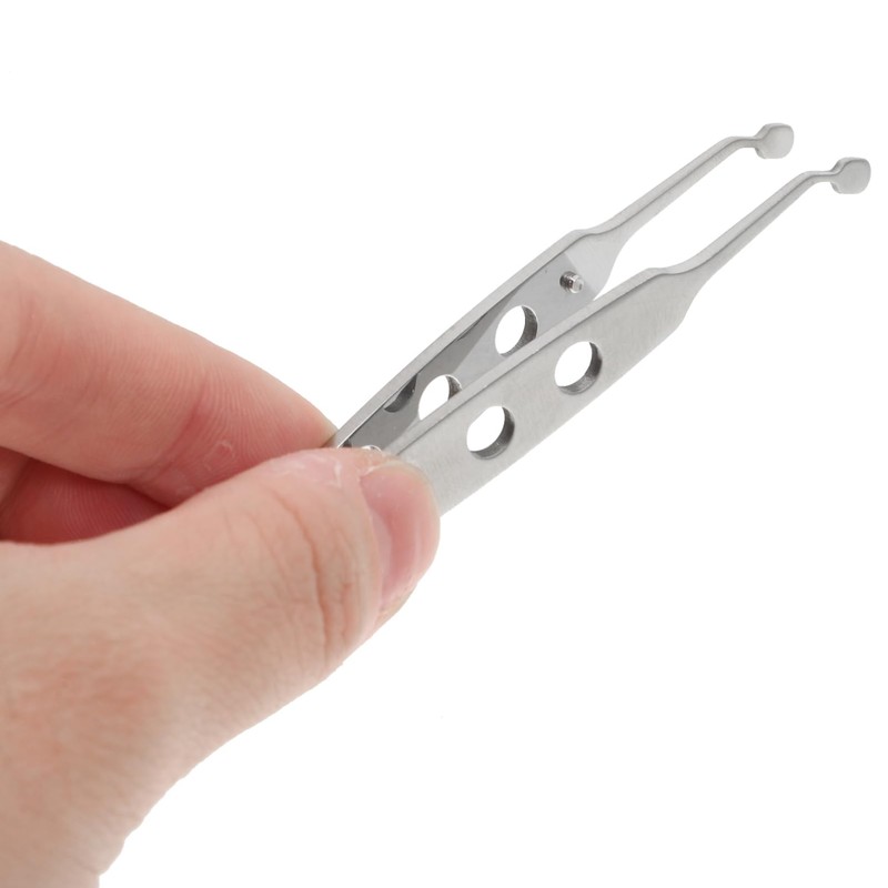 Baluue Professional Eyelid Massage Tweezers Tool for Dry Eye Stye