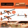 Jorgensen Bar Clamps For Woodworking, 12" 2-Pack One-Handed Clamps/Spreade