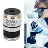 Microscope Lens, 20x RMS Interface Microscope Lens for Observation