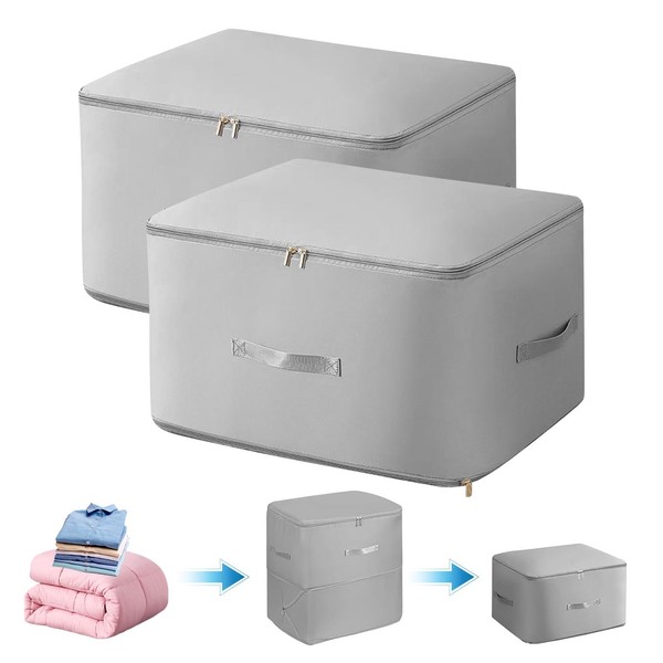 Space-saving compressing organiser, pack of 2 compressing self-compressing organisers, storage