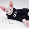 Sphynx Cat Apparel Kitty Clothes Autumn and Winter Hairless Cat