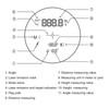 Laser Rangefinder 5V Eyepiece Focusing 4 in 1 Distance Speed