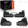 A-Premium Set of 4PCS Mud Flaps Splash Guards Mudguards Mudflaps